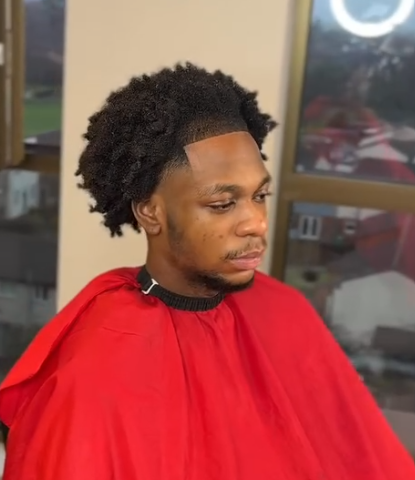 Twist-out taper with a defined lineup by AB Fadez